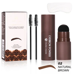 Ultimate Eyebrow Shaping & Stencil Kit - Long-Lasting, Waterproof Precision (8075-02)