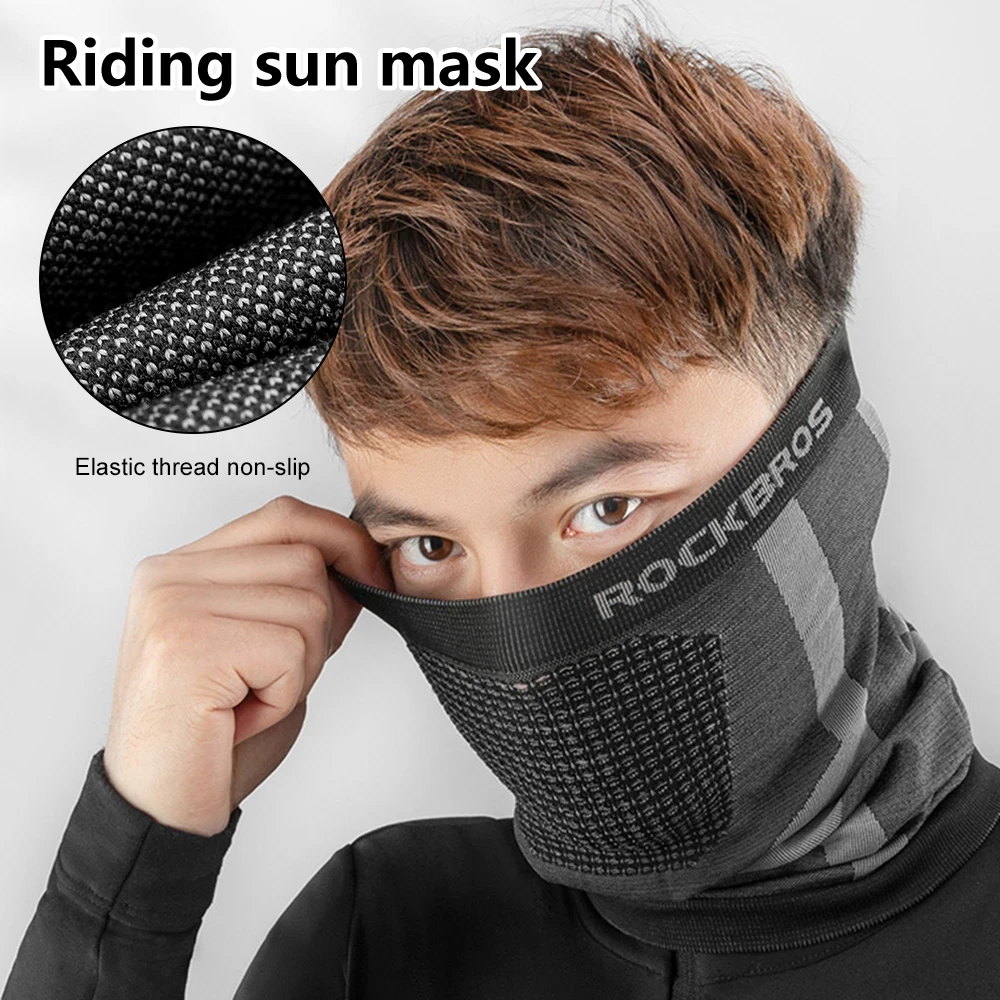 Máscara facial Outdoor Windproof Neck Warmer Soft Respirável Bicicleta Ciclismo Ski Máscara