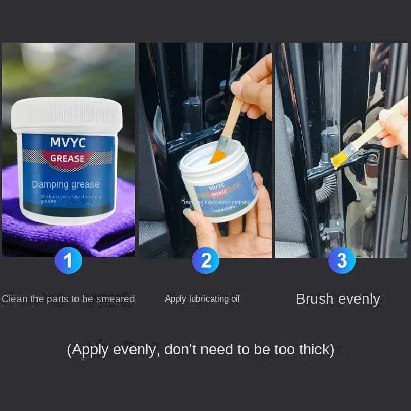 Car Lubricant Car Lubricant Grease Gear Oil Grease Waterproof & Strong Adhesion Door Abnormal Noise Oil For Mechanical Maintenance Eliminate