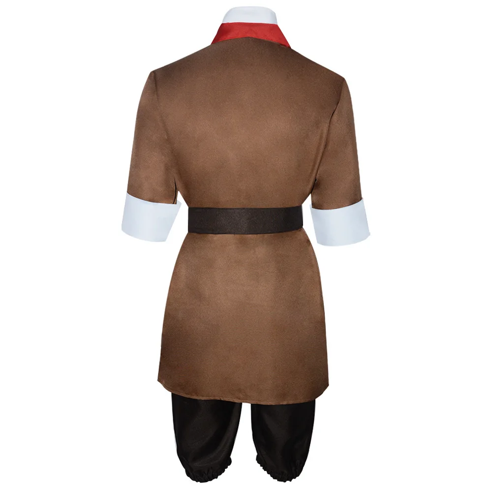 Avatar: The Last Airbender Mako Fire Nation Military Costume for Men (Unofficial)