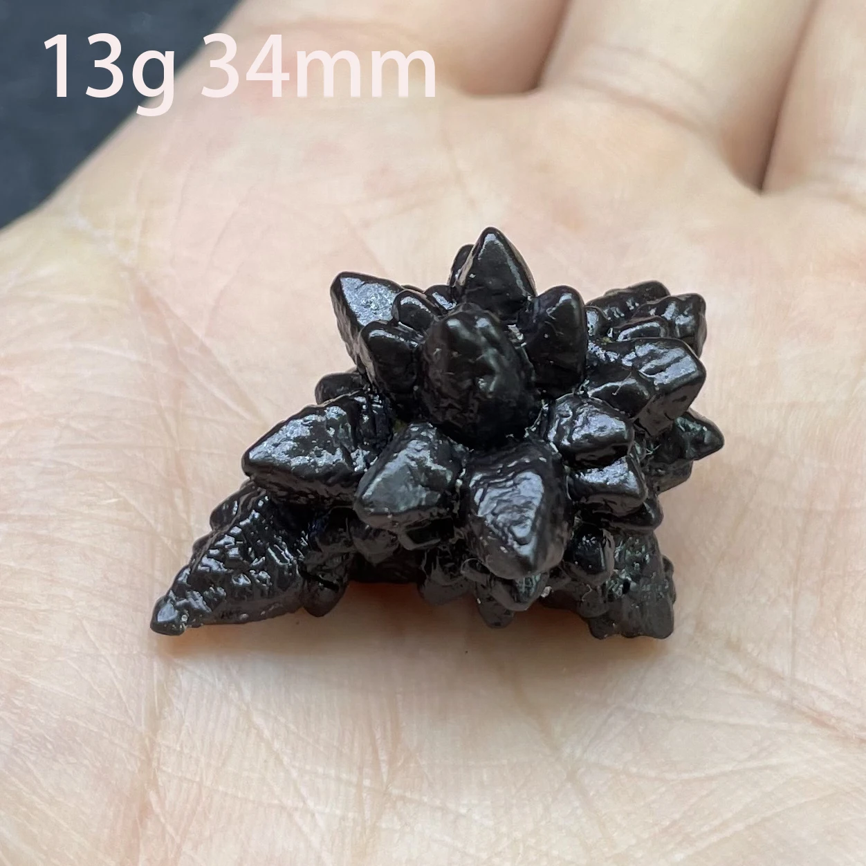 Natural Black Diamond irregular Prophecy Rock Carbonado Crystal Quartz Points Mineral Ore Healing Stone Home Decor 4