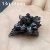 Natural Black Diamond irregular Prophecy Rock Carbonado Crystal Quartz Points Mineral Ore Healing Stone Home Decor 4