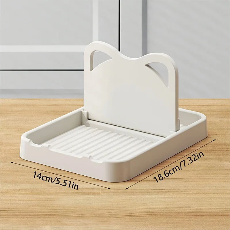 Pan Pot Lid Holder Stand Pan Pot Cover Rack Spoon Rest Pot Lid Spatula Spoon Storage Shelf Kitchen Accessories
