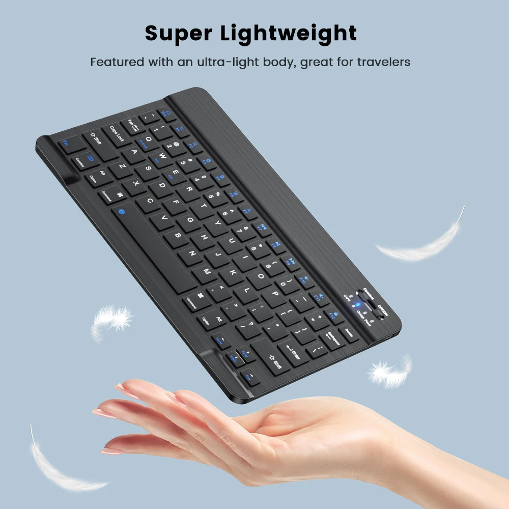 Magnetic Bluetooth Keyboard Case