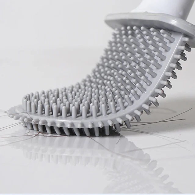 Falra Szerelt Tiszta Wc Kefe Szilikon Fürdőszoba Készlet Nem Érintkezők Egészségügyi Mosás Banheiro Kiegészítők Oa50Tb - Image 4