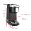 220V Capsule Coffee Machine Multifunctional Powder Tea Espresso Cafetera Three-In-One Portable Coffee Maker Capsule AC-507K Hot 5