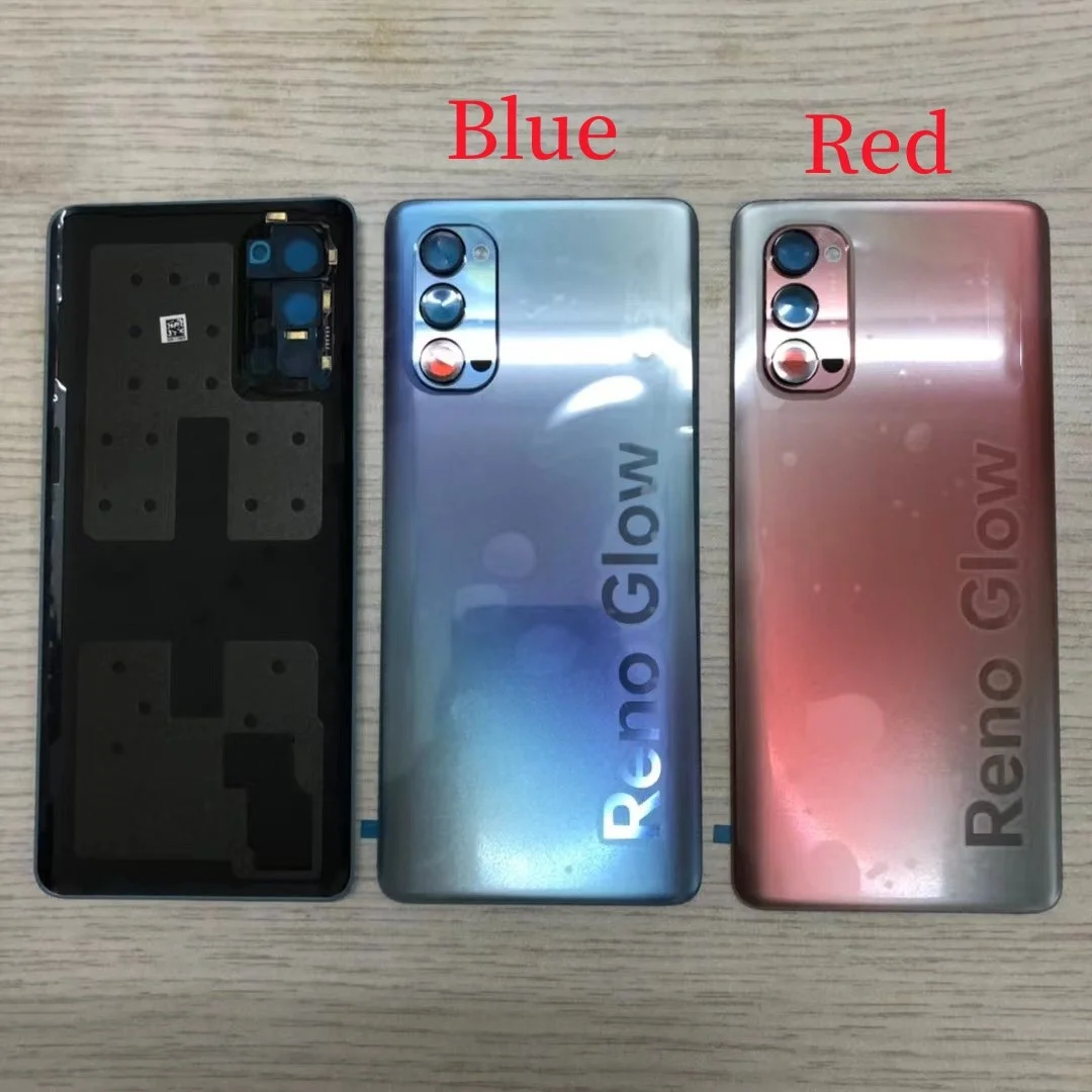 Premium Back Glass Battery Cover with Camera Lens