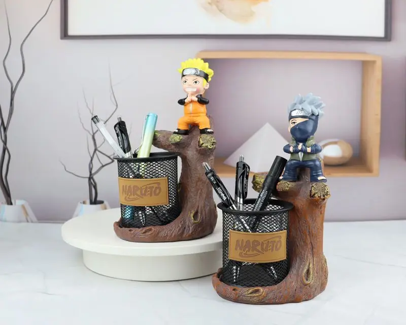 Qiuerte Naruto Pen Holder, Naruto Pencil Holder, Creative Office Desk  Decorations Man Boy Girls Gadgets Stationery Storage Box Unique Gifts for  Naruto Fans (A) : : Stationery & Office Supplies