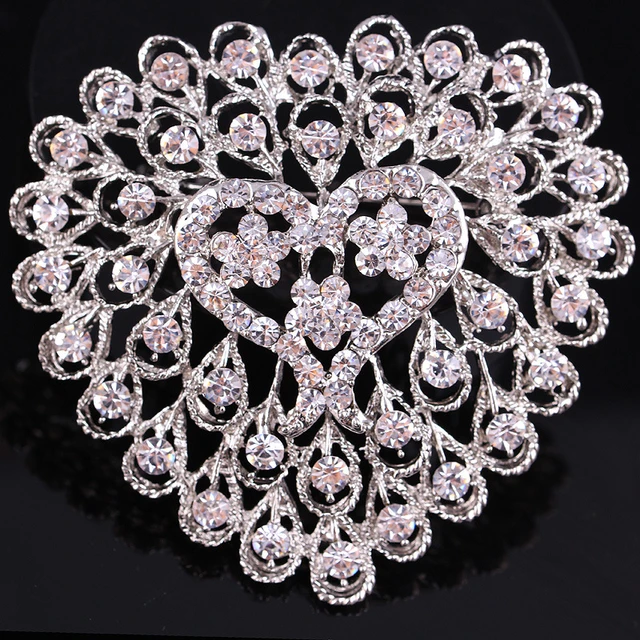 Diamond Flower S925 Silver Brooches for Women Bohemia Anniversary Fine  Diamond Jewelry Christmas Luxury Flower Brooch Pins - AliExpress