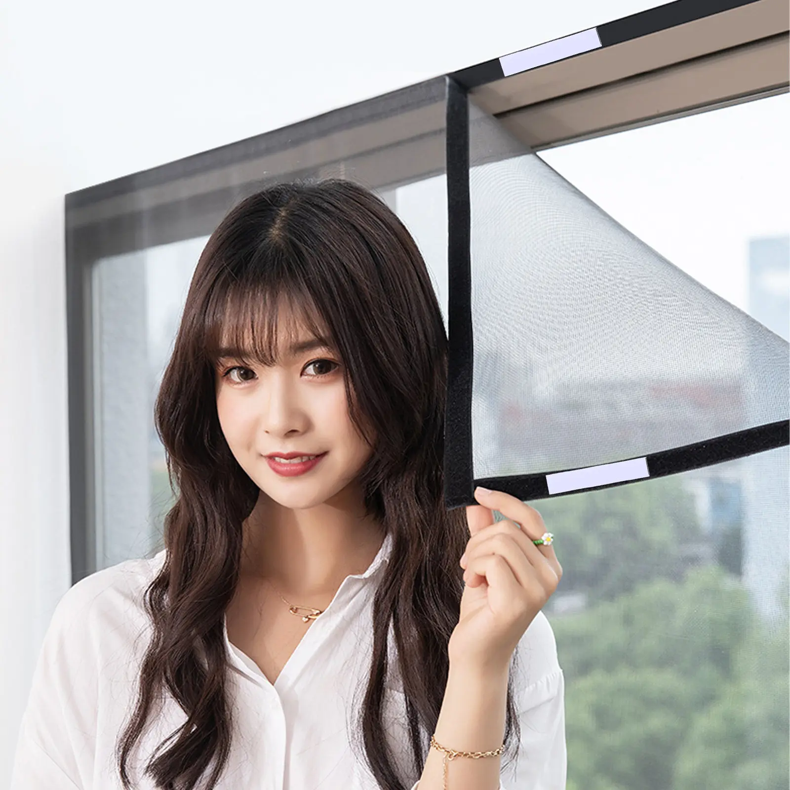 40Pcs 컴퓨터 코드 가방용 뒷면 접착식 헤비 듀티 양면 테이프 텐트 침낭 패널 책상