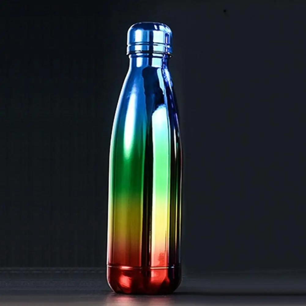 500ML Starry Sky/Plating Stainless Steel Insulated Water Bottle Sport Flask Cup Anti-leak Durable BPA-free Sport Bottles