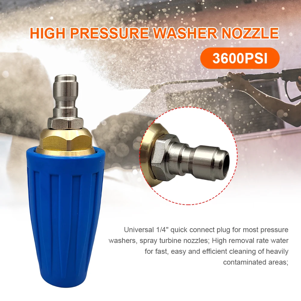 TurboNozzle3000PSI3600PSI4000PSIHighPressureSprayer360Degree