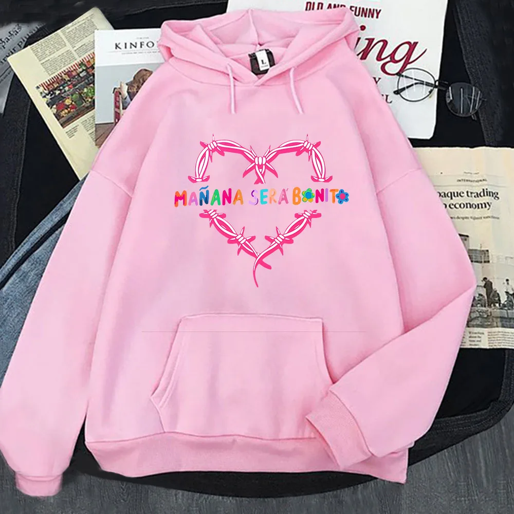 

Tomorrow Sera Nice Karol G Hoodies Women Men Japanese Y2k Aesthetic Winter Anime Clothes Female Long Sleeve Tops Hooded Outfits