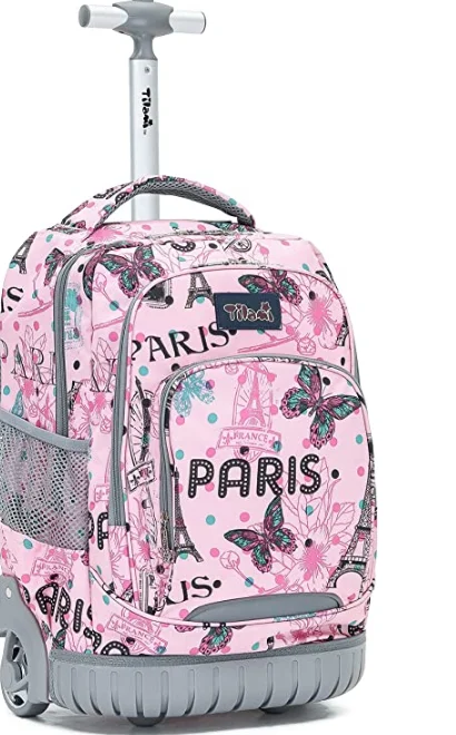 Mochila de equipaje rodante para niños, morral escolar con ruedas, Maleta de equipaje para niños, bolsa para la escuela|kids school backpack|school with wheelswheeled backpack - AliExpress