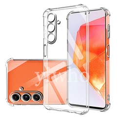 Custodia per telefono protettiva Crystal Clear con protezione per la fotocamera – Cover trasparente