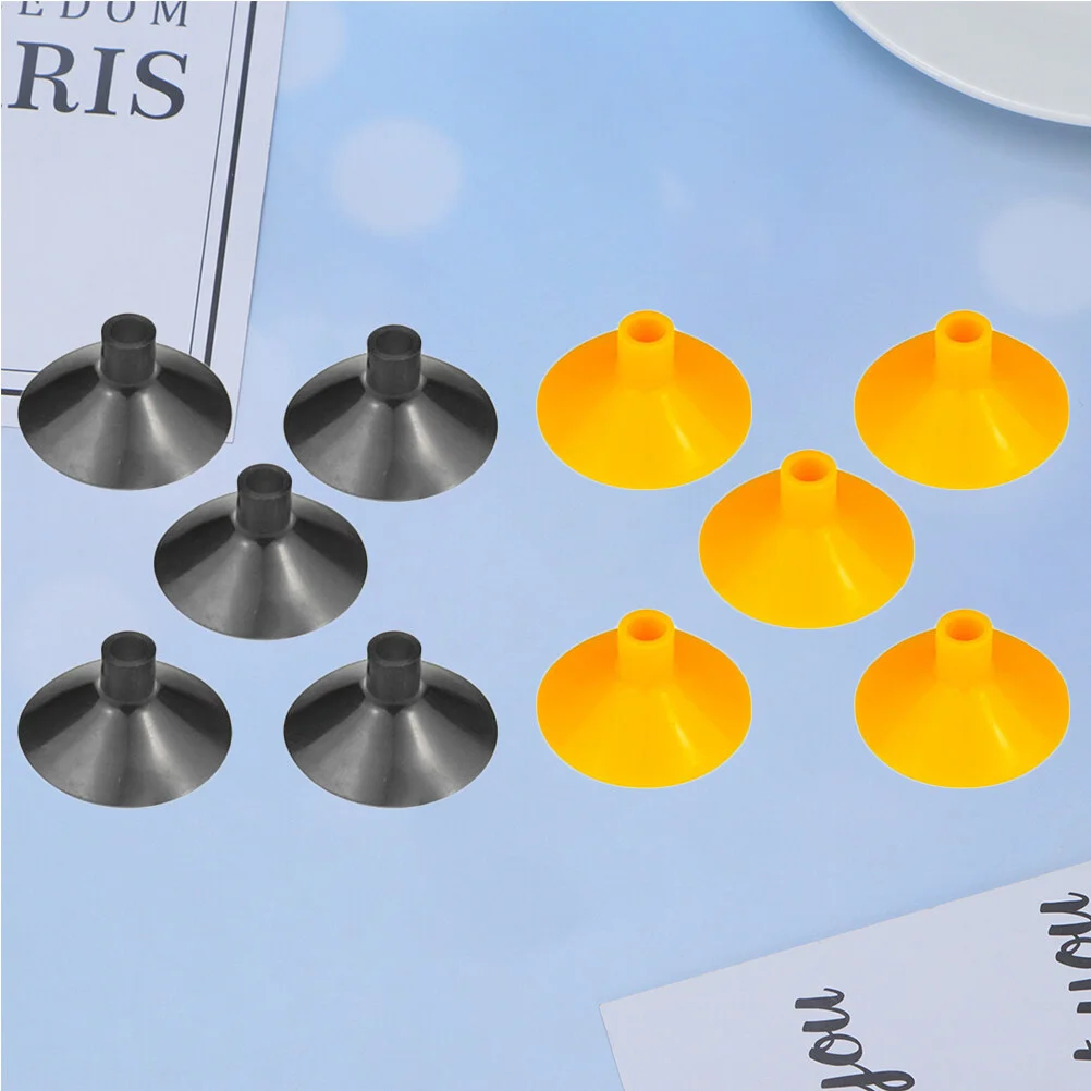 

10pcs Kids Bow Suction Cup Arrows Archery Suction Cup Arrows Replacement Suction Cup Arrows (Black +Yellow)