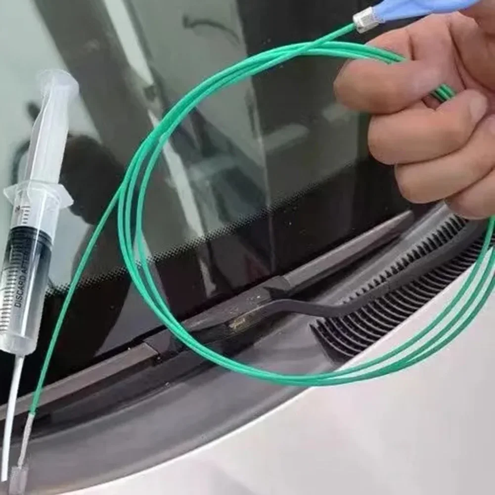 Car Drain Hole Cleaning Pipe Brushes 3M Flexible Drain Dredge Sunroof Cleaning Scrub Brush car cleaning accessories car cleaning tool car wash brush drain cleaning brush car washing brush car drain cleaning brush