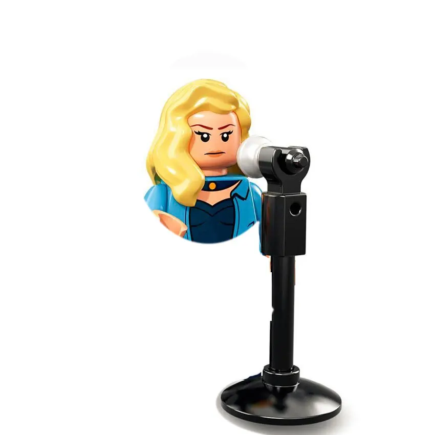 Mini Building Blocks Cartoon Figures Assembling Toy Model Movies Characters Accessories Brick Armor Holiday Gift Toy