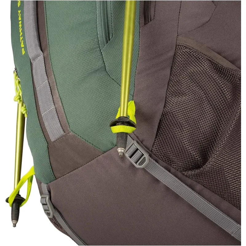 Pathway Internal Frame Hiking Backpack, Cranberry/Slate/Redrock, 70L
