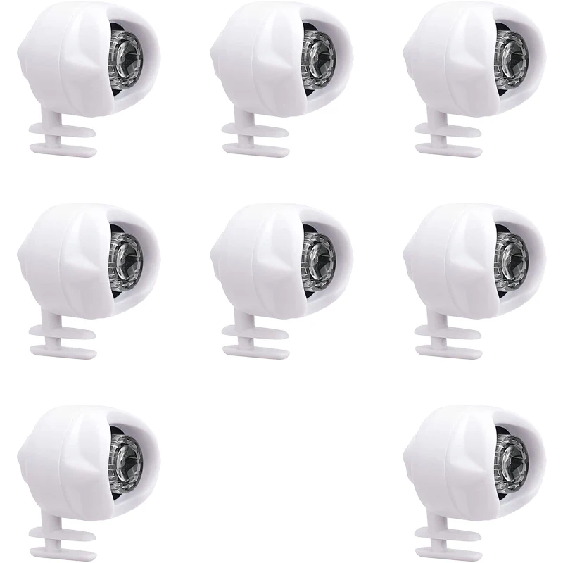 white 8pcs