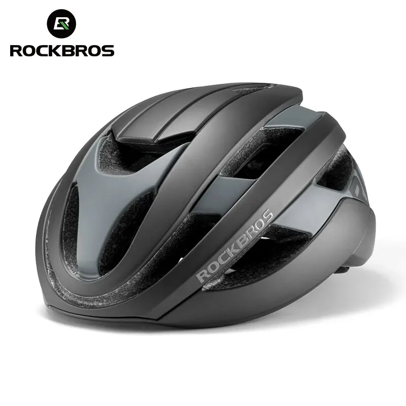 ROCKBROS Ultralight Bike Helmet Cycling EPS Integrally-molded Helmet Reflective Mtb Bicycle Safety Hat For Men Women 57-62 CM
