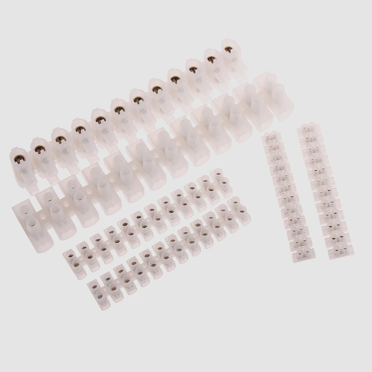 Terminal Block 12 Position Plastic Terminal Block Wire Connector Screw Electric Barrier Strip X3-0512 X3-1012 X3-2012 X3-3012 X3-6012