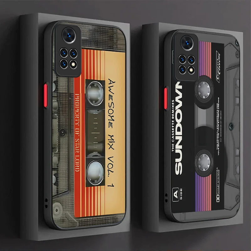 Lucky Tape Pattern Matte Hard Phone Case