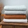 100% Pure Linen Bedsheet 1pc Flat Sheet Nordic Solid Color Bed Sheet Soft Comfort Home Textile Without Pillowcase Multi-Size 3
