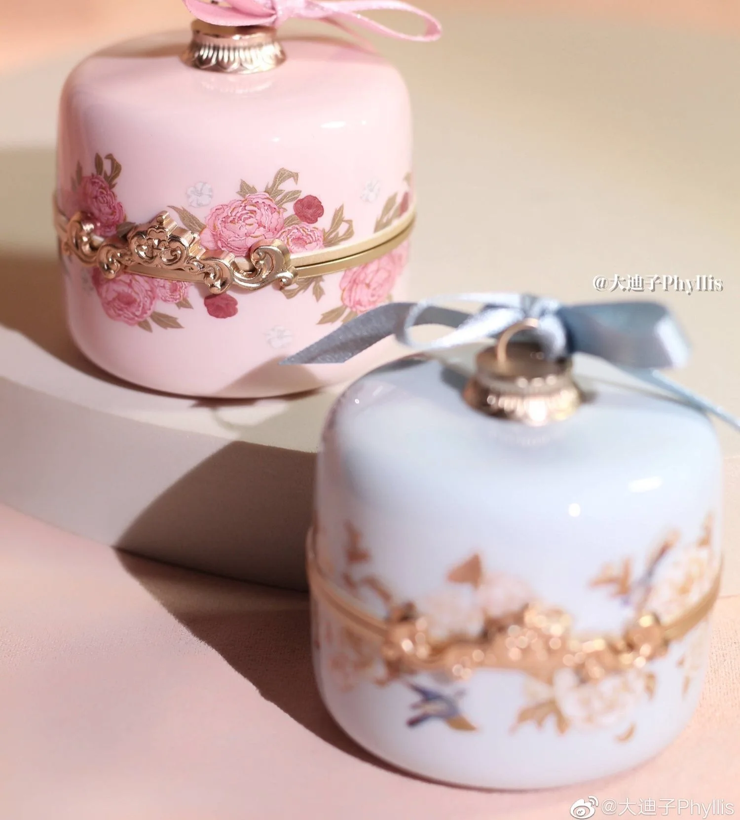 Flower Knows Flortte God Embossed Blush Classical Chinese Style