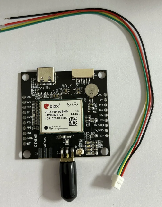 ZED-F9P-02B-00 RTK differential centimeter-level positioning module GPS navigation module new supply receiver GNSS board