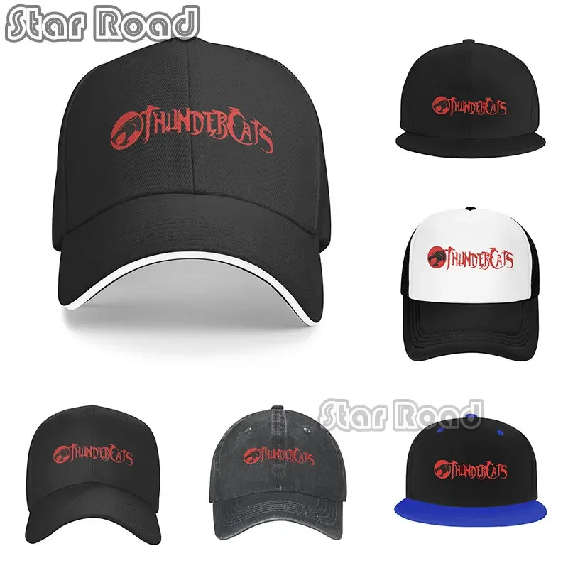 

Cartoon Anime Thundercats Logo Retro Cowboy Hat Sports Baseball Caps Adjustable Classic Cotton Adult Hat for Mens Women