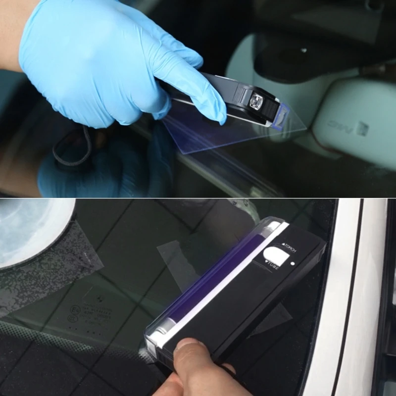 UV Curing Lamp LED Handheld UV Curing Lamp Car Glass Repair Resin Curing Lights for Cash Medical Product