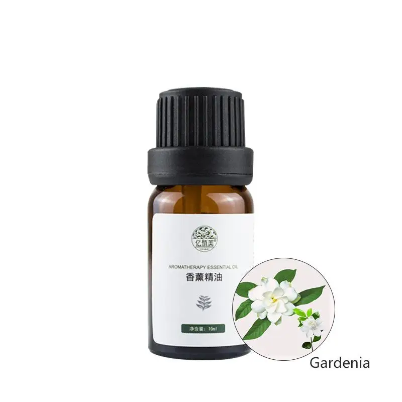 Fragrance Oil 10ml Candles Candle Fragrance Natural Plant Essential Oil for Lavender Orange Blossom Gardenia Sandalwood Essential Oil Flavoring Organic Essential Oils