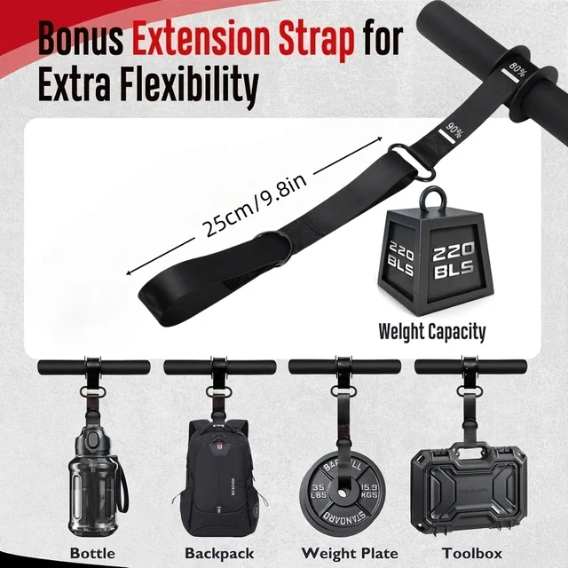 Large Forearm Strengthener & Forearm Exerciser, Thicker Wrist Roller, Forearm Strength Trainer for Grip Strength Muscle Building 5