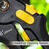 DELI Durable Pruning Shear Garden Tools Safety Labor saving High Carbon Steel scissors Gardening Plant Sharp Branch Pruners 4