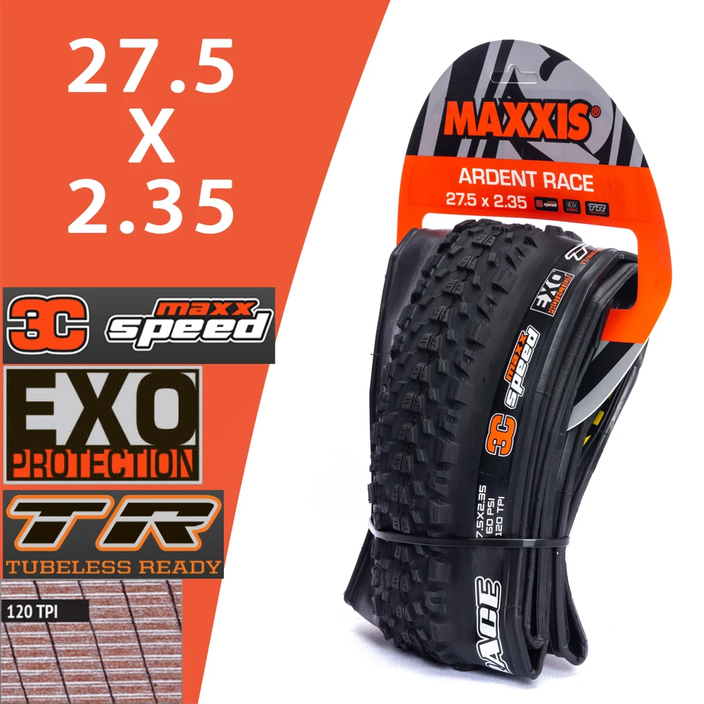 MAXXIS Ardent Race 27.5x2.35 チューブレスタイヤ Ardent Race - MAXXIS Canada