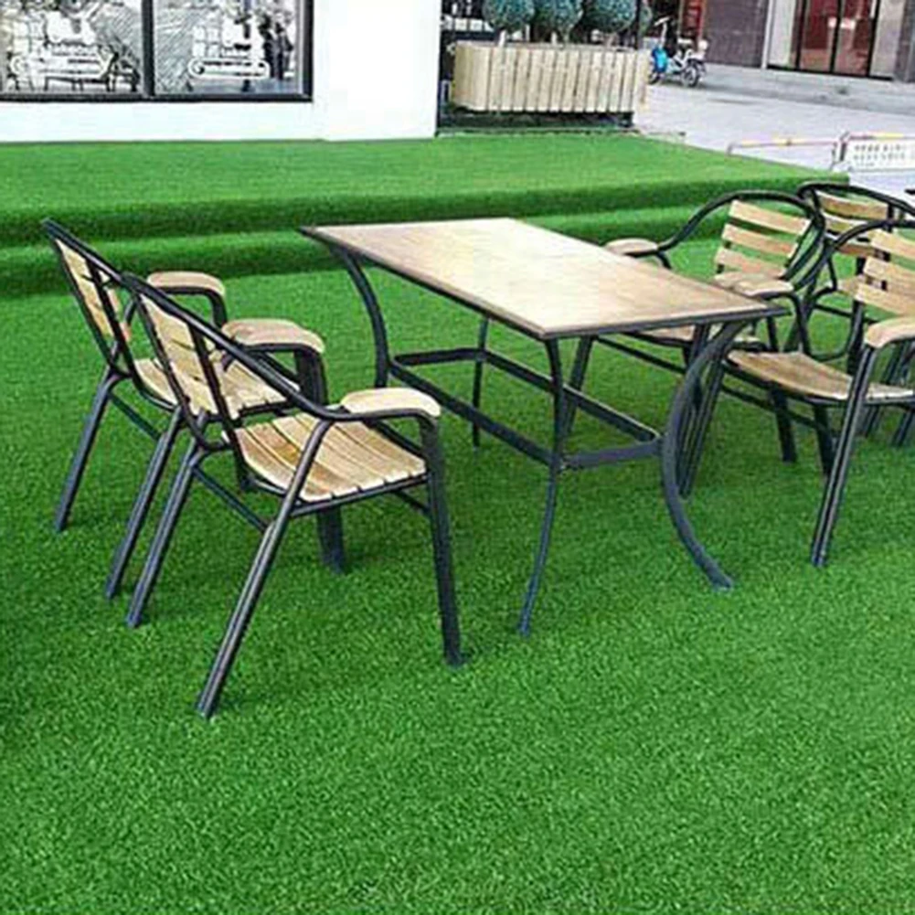 1pcs Artificial Simulation Lawn Carpet Turf Kindergarten Lawn Football Artificial Turf Outdoor Engineering Enclosure False