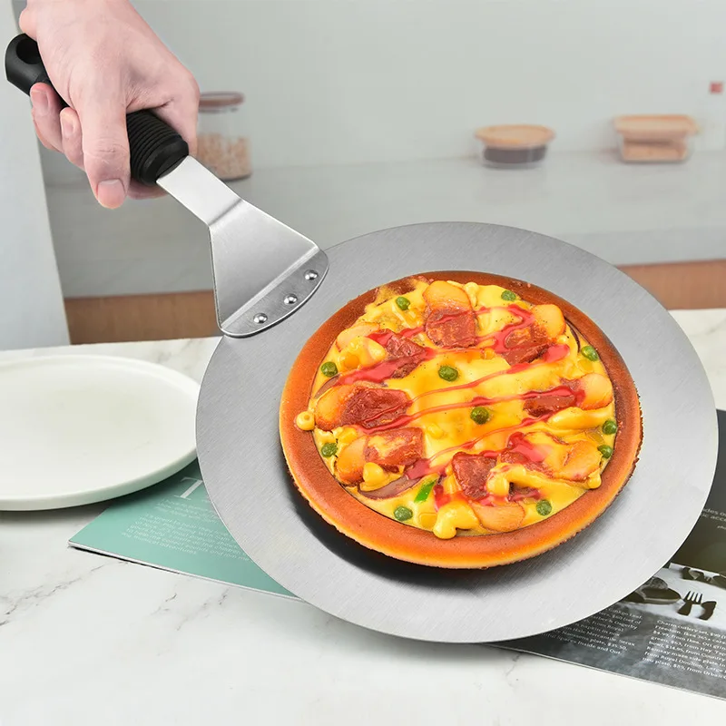 Pizza Shovel Spatula Pastry Paddle Pizza Peel Pizza Bakeware Foldable Plastic Handle Non-Stick Kitchen Baking Tools Accessories