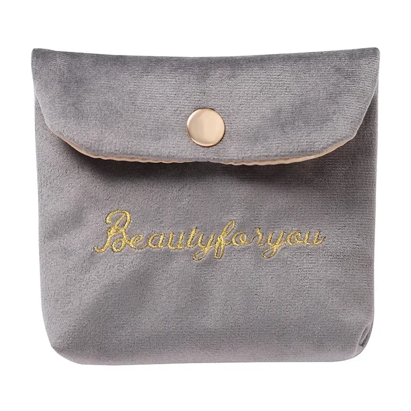 Velvet Cosmetic Organizer for Women & Girls - Stylish Travel Pouch