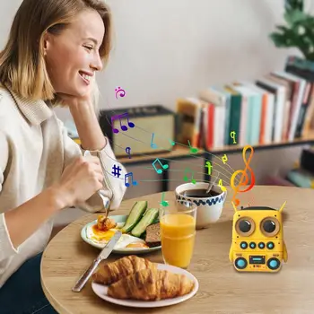 Minion Shape Speaker Portable Home Cute Mini Wireless Audio Mini Outdoor Portable Creative Small Speaker 4