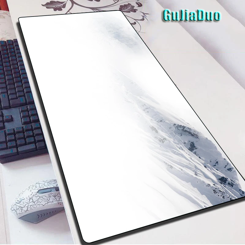 

GuJiaDuo Simple Art Mouse Pad XXL Large Laptop Keyboard Desk Mat Gaming Hoom Accessories Minimalist Mousepad Pc Cushion Carpet
