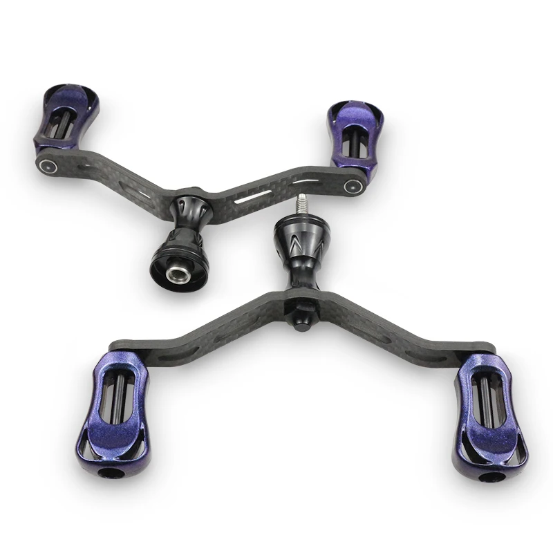 Ekfan 115mm Angeln Carbon Doppelgriffe 35g für Dawa Shmano Spinn rolle DIY – Detail 7