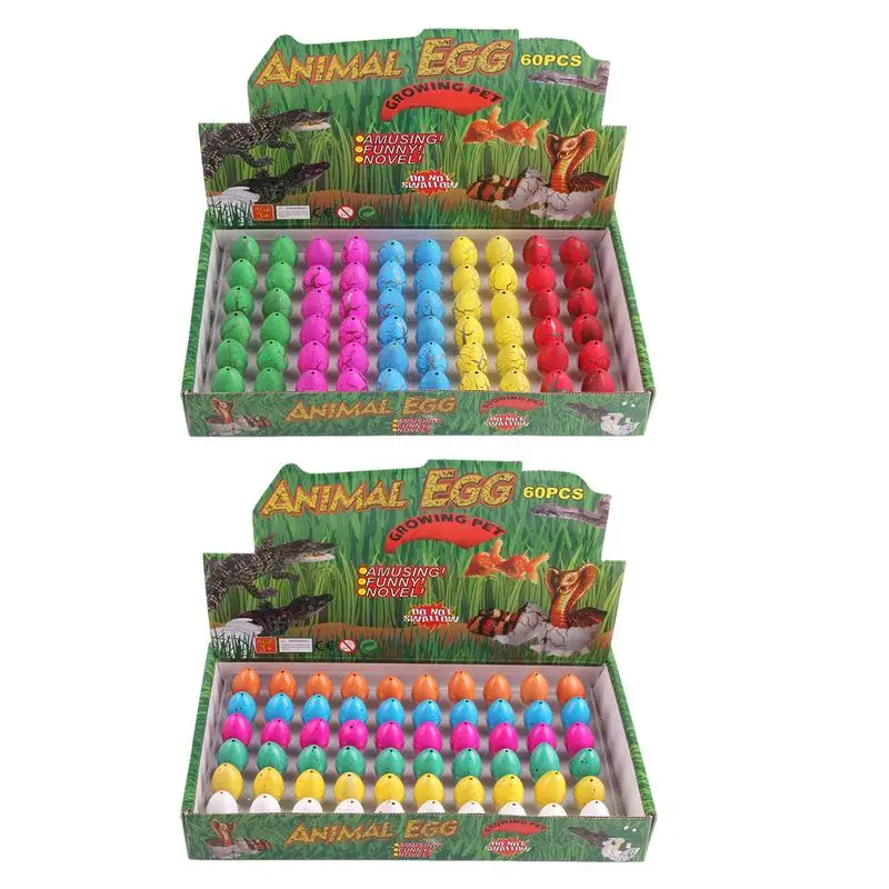 

Hatching Dinosaur Eggs Hatch Egg Crack Dig Kit Grow In Water Dino Egg Toys Science Kits Assorted Color Dinosaur Party Favors
