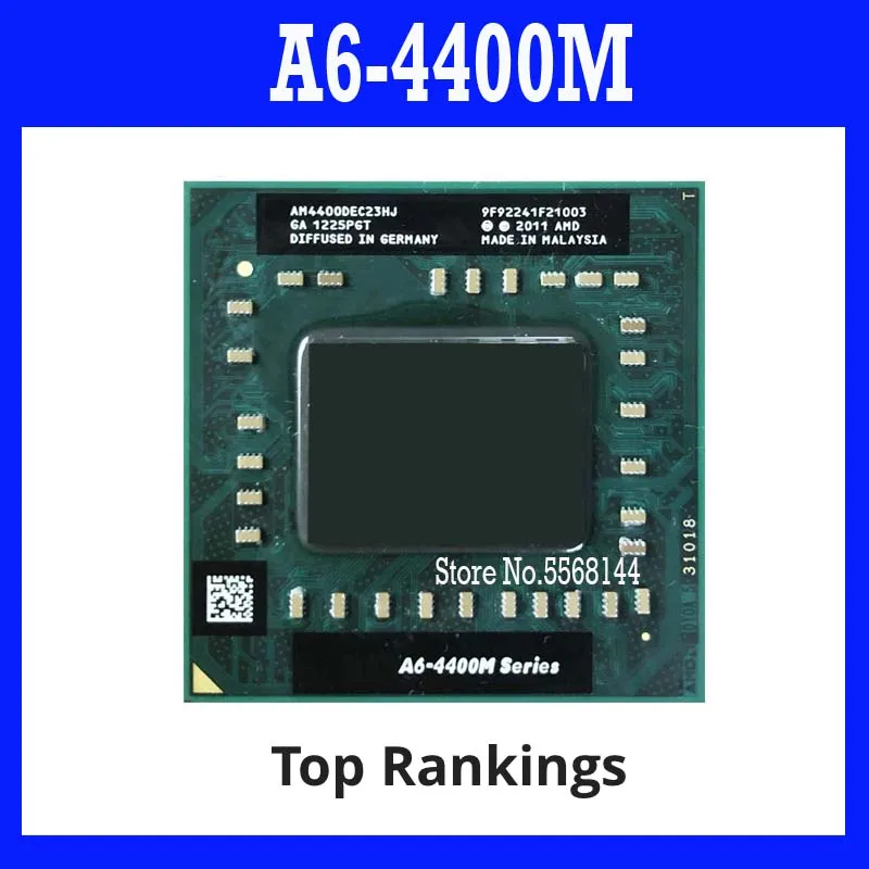 40% скидка AMD A6-Series A6 4400M 2 7 ГГц двухъядерный двухпоточный процессор AM4400DEC23HJ разъем