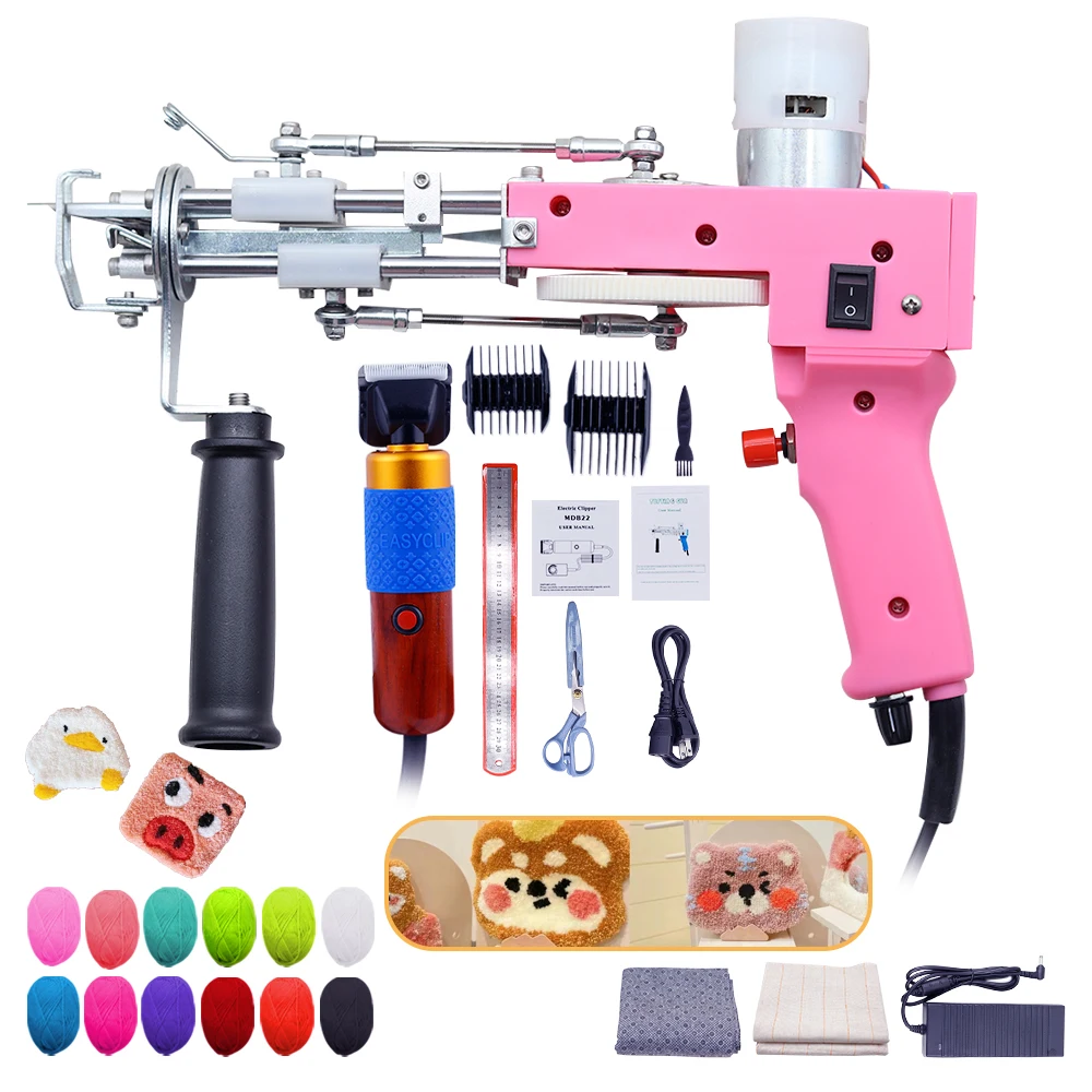 Rug Tufting Gun with Carpet Trimmer Kit -Rug-Tuft-Gun-with-Tufting-Shears, 2 in