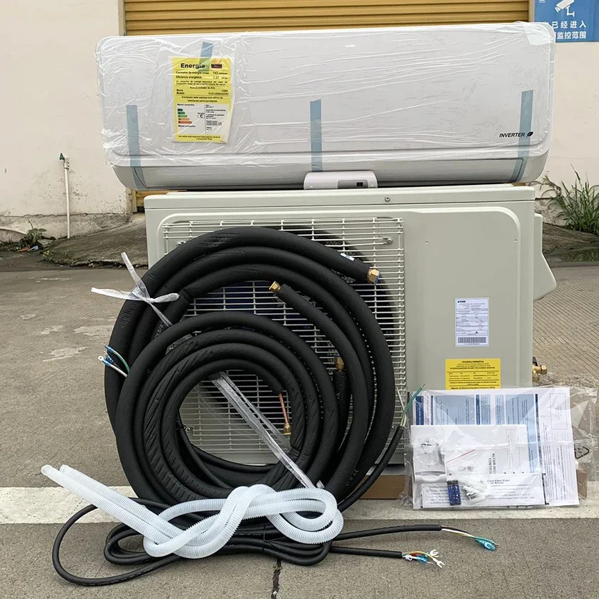 High Quality Inverter and  Non Inverter Cooling Only in Stock Wall Mounted Mini Split Air Conditioner 3