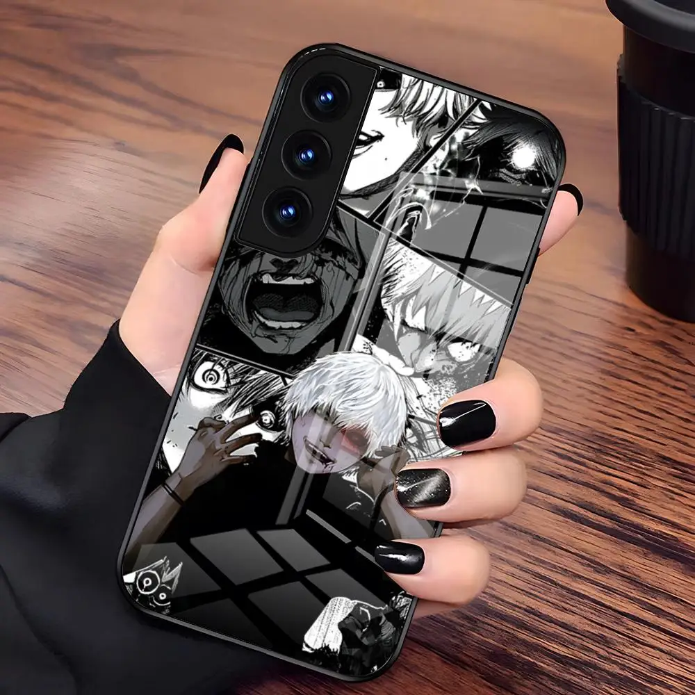 T-Tokyo Anime Ghoul Shockproof Glass Phone Case