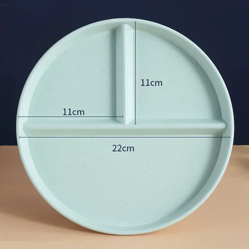 Kids' Three-Compartment Unbreakable Dinner Plate