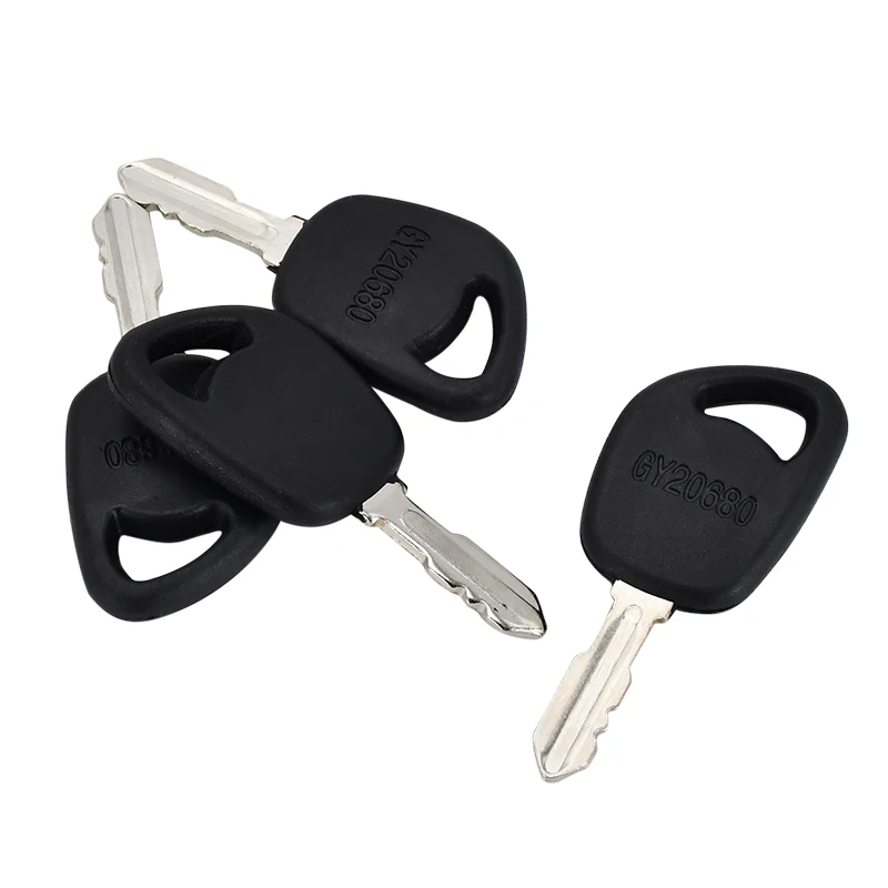 Ignition Key 4pcs 14607 701 45501 701/45501 Compatible with JCB Backhoe Loader 1CX 214E 2CX 2CX AM 2CXL 3C 3CX 3CX 4WD 3CX-4WD