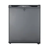 Mini refrigerator mute with lock, guest room heat pipe type small refrigerator 1